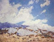 Alson Clark California Mountains oil painting